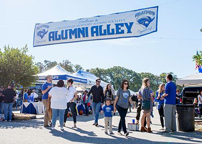 Alumni Alley entrance