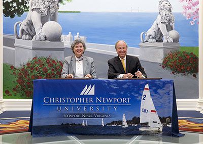 Paul Trible and Elizabeth Crowther