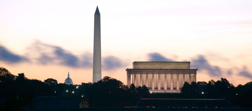Washington DC at dawn