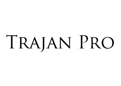 Font - Trajan Pro