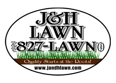J and H Lawn logo