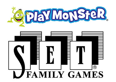 Play Monster and SET family logos