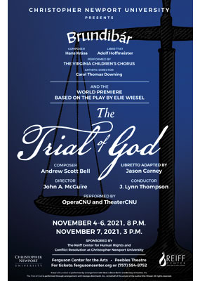 Brundibar and the Trial of God theater poster