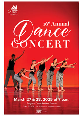 16th Annual Dance Concert Poster