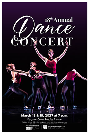18th Annual Dance Concert Poster