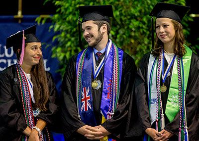 2017 Klich Award Winners Brook Byrd, Emily Egress and Benjamin Miller