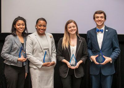 Recipients of the 2018 Dean's Service Award