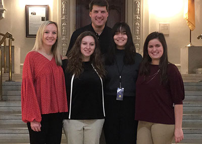 CNU Students and Faculty at the U.S. Naval Academy