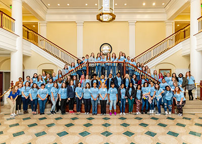 Women in STEM Exploration Day Attendees