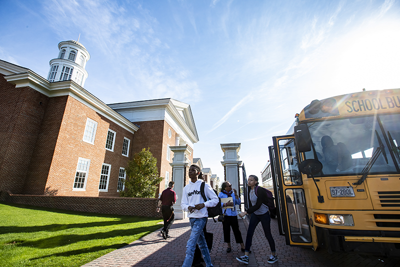 The first cohort of Community Captains arrives on campus in 2019