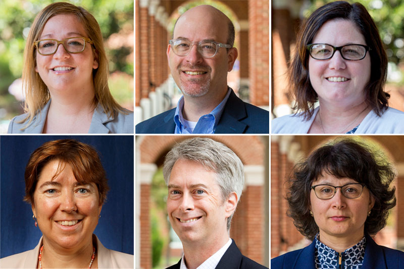 Left to right: Jessica Apolloni, Andrew Falk, Linda Ficht, Lynn Lambert, Chris Loy, Iordanka Panayotova