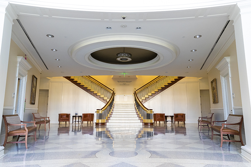 Forbes Hall lobby