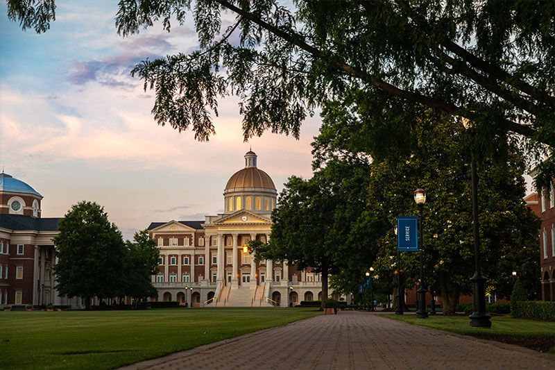 The Great Lawn at Sunset