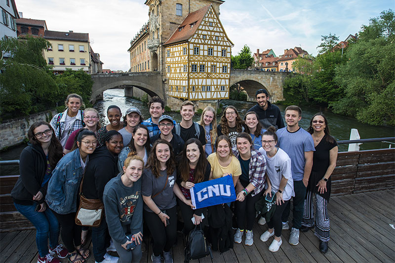 CNU students in Bamberg, Germany