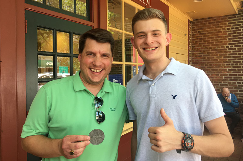 Dr. Sean Heuvel (left) and Eric Svendsen