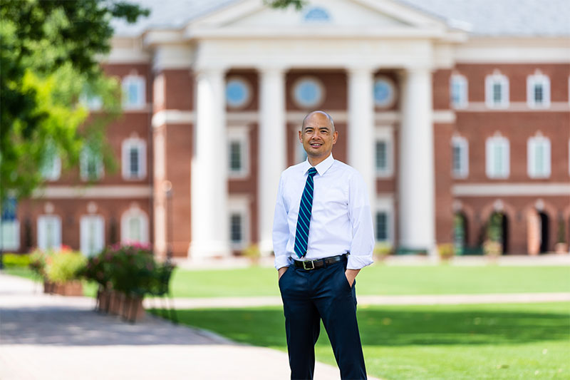 Sherman Lee on the Great Lawn