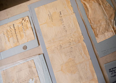 Assorted documents recovered in the Richmond time capsule