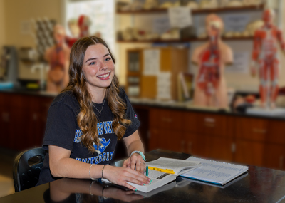 Nursing student Sydney Clements, '27